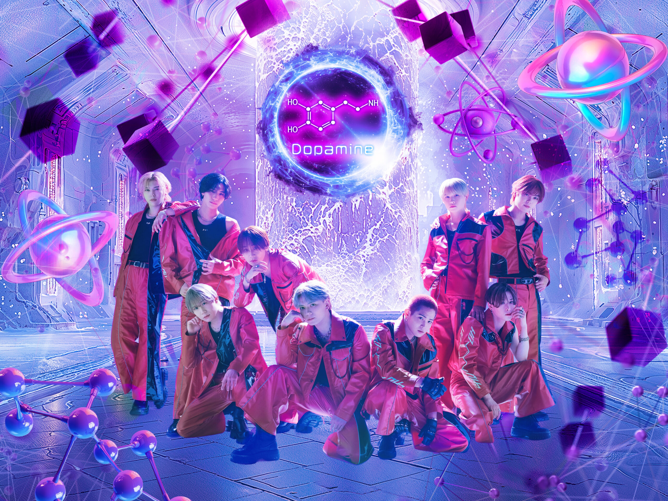 9人組パンクボーイズグループ D.O.L 新アーティスト写真を公開